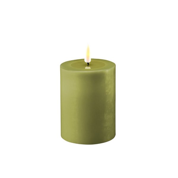 Deluxe Homeart, Led kynttilä, oliivin vihreä